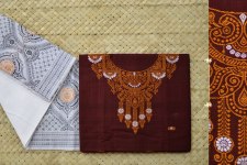 Meghasini ❈ Sambalpuri IKAT ❈ Dress material { 3 }